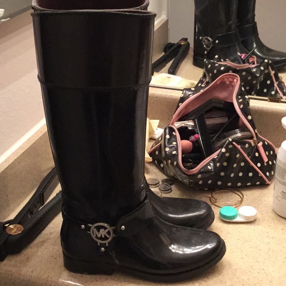 MK rain boots